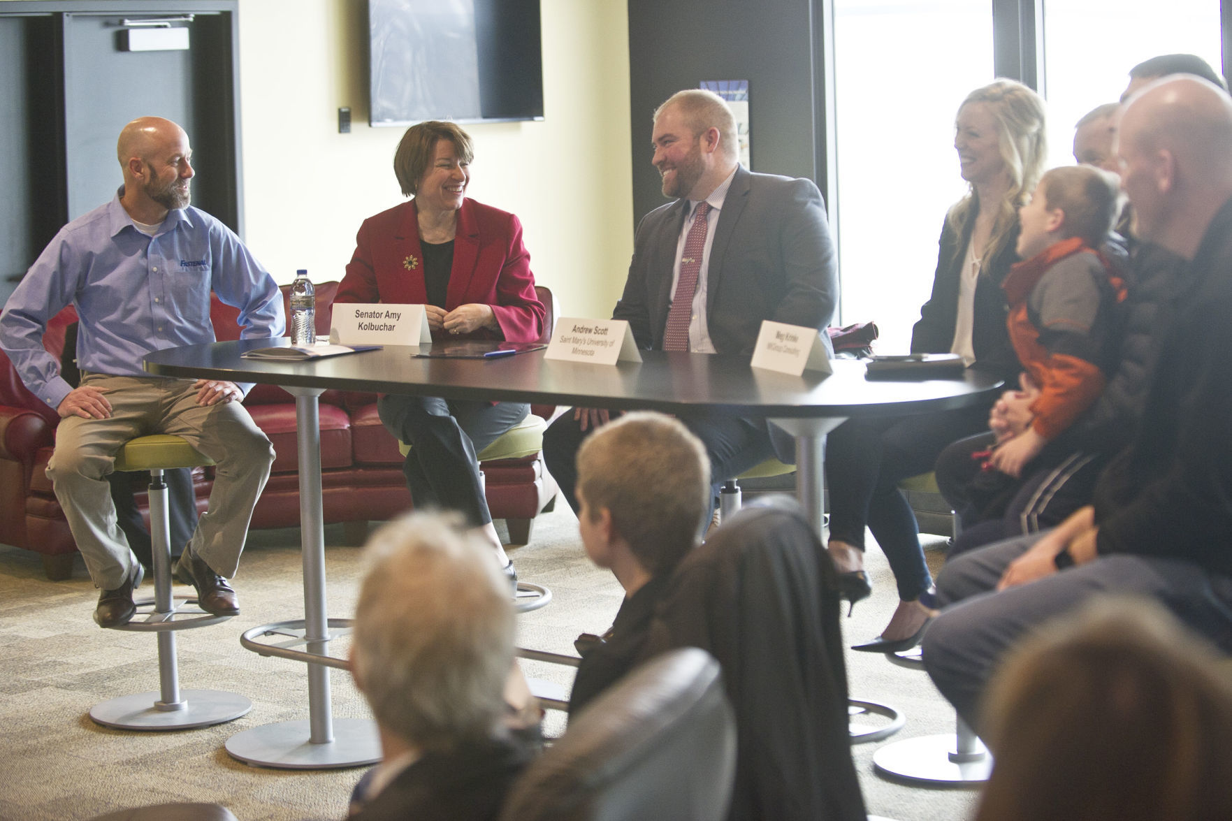 2018: Klobuchar speaks at Miller Ingenuity